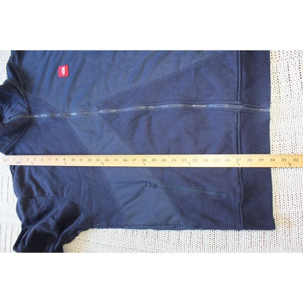 The North Face Men's Jacket Size XXL Blue Long Sleeves Full Zip Pockets Winter